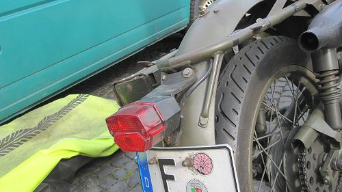 gestört hat mich immer das zu moderne Rücklicht